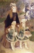 Pierre-Auguste Renoir Mother and Children France oil painting artist